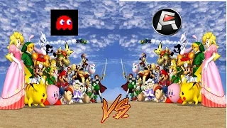 Super Smash Bros Melee Friendly Battles (Funny Moments)