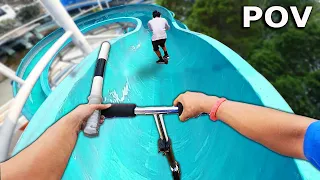 BẢO VỆ BẮT KẺ ĐỘT NHẬP VÀO CÔNG VIÊN NƯỚC BỎ HOANG VỚI PARKOUR POV