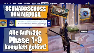 Fortnite | Schnappschuss-Aufträge von Medusa | Alle Aufgaben & Ladebildschirm + Spray erhalten!