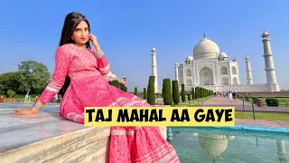 Taj Mahal Pohoch Gaye 😍 | Mera Pair Tut Gaya | SAMREEN ALI VLOGS