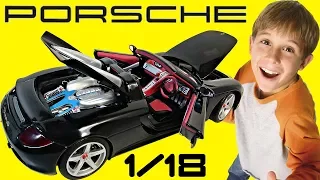 МОДЕЛЬ  Porsche Carrera GT 1/18