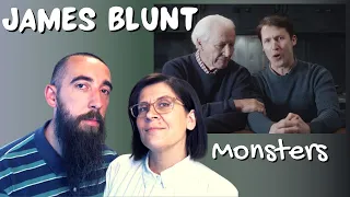 James Blunt - Monsters (REACTION) with my wife