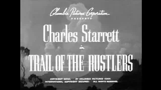 The Durango Kid - Trail Of The Rustlers - Charles Starrett, Gail Davis, Smiley Burnette