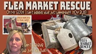 SHOPPING THRIFTED HOME DECOR FINDS FOR RESALE-SOME PEOPLE ARE SO RUDE!