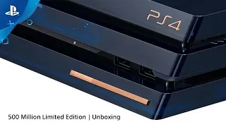 Unboxing the 500 Million LE PS4 Pro