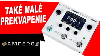 Hotone Ampero 2 stomp - Kemper a Fractal traste sa...,alebo? (SK/CZ)