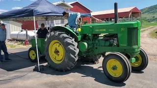 Antique Tractor Dyno Testing