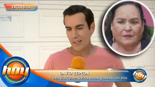 David Zepeda desea que Carmen Salinas salga adelante y pueda seguir en 'Mi fortuna es amarte' | Hoy