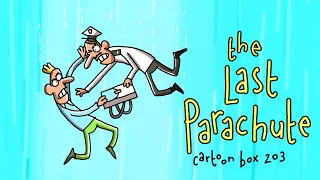 The Last Parachute | Cartoon Box 203 | by FRAME ORDER | hilarious dark cartoons