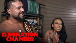 Andrade & Zelina take exception to Sarah Schreiber’s questions: WWE Exclusive, March 8, 2020