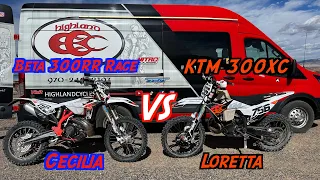 Beta VS KTM | 300RR Race VS 300XC | Battle of The Offroad Motorcycles | Highland Cycles