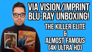 VIA VISION/IMPRINT FILMS Blu-Ray Unboxing ! - THE KILLER ELITE & ALMOST FAMOUS