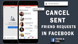 How to Cancel Sent Friend Requests on Facebook 2021