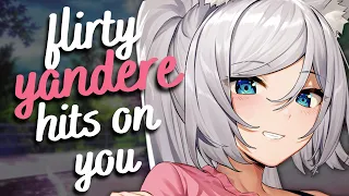 flirty yandere hits on you 💕 (F4M) [yandere] [comedy] [awkward] [asmr rp]