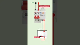 CNC Electric - RCBO Connection with Switch Board