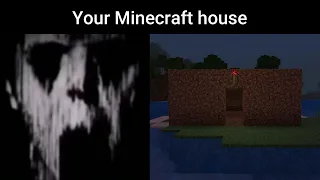 Mr Incredible Becoming Uncanny (Your Minecraft house)