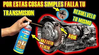 FALLA EN LA CAJA DE TRANSMISION AUTOMATICA - NO HACE LOS CAMBIOS GOLPEA AL HACER CAMBIOS SOLUCION