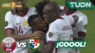 ¡Gol de Qatar! Gran cabezazo de Afif | Qatar 1-0 Panamá | Copa Oro 2021 | Grupo D | TUDN