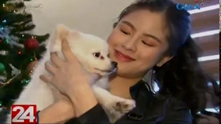 24 Oras: Kisses Delavin, game na nakipagkulitan sa Eat Bulaga dabarkads