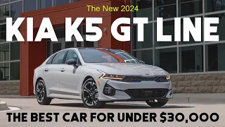 2024 KIA K5 GT Line - Better Than Toyota Camry