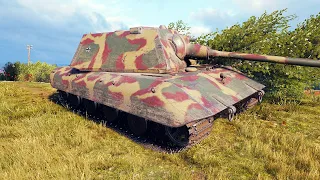 E 100 - He Made Good Use of His Tank's Sidescrape Advantage - WoT