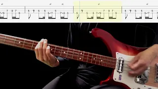 Bass TAB : Drive My Car - The Beatles