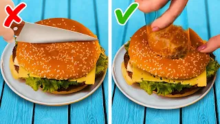 Tasty Food Hacks You Definitely Need to Try 🍔