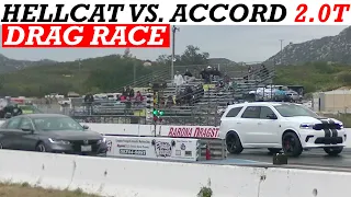 2021 Dodge Durango Hellcat vs. 2020 Honda Accord Sport 2.0T