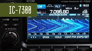 Icom IC-7300 - КВ трансивер с DSP и цветным экраном. Обзор. Радиосвязь на КВ. Радиолюбители.