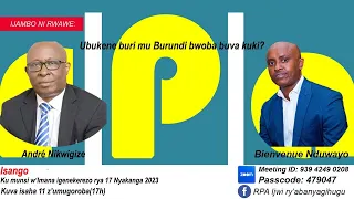 Ubukene buri mu Burundi bwoba buva kuki?