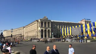 Парад в честь 27-й годовщины независимости Украины