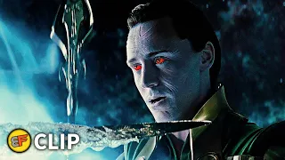 Loki Freezes Heimdall - The Destroyer Arrives on Earth Scene | Thor (2011) Movie Clip HD 4K