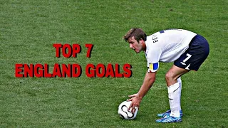 DAVID BECKHAM | TOP 7 GOALS FOR ENGLAND