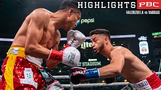 Valenzuela vs Vargas HIGHLIGHTS: April 16, 2022 | PBC on Showtime