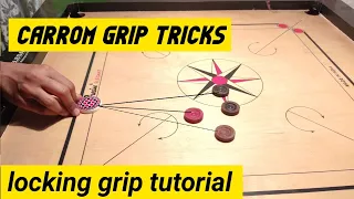 Carrom grip tips|carrom grip tutorial| carrom tricks|how to hold carrom striker perfectly|vca carrom