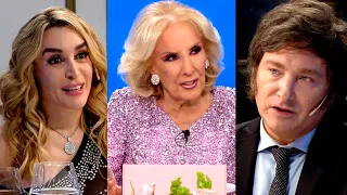 ¡ASÍ EMPEZÓ TODO! Javier Milei y Fátima Flórez le contaron a Mirtha cómo se pusieron de novios