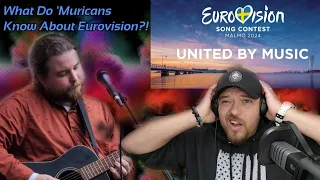 American Singer/Songwriter Critiques All 37 2024 Eurovision Entries So You Don't Have To (RE-UPLOAD)