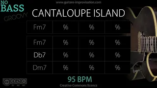 Cantaloupe Island (groovy) _ NO BASS - 95 bpm : Backing track