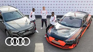 Icons on the road | The official FC Bayern Audi e-tron handover