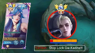 TOP GLOBAL KADITA MODE LOCK CECILION AKTIF AUTO FRUSTASI!!,,INSTAN KILL!!!! :Mobile Legends