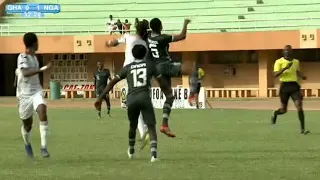 Nigeria U20 vs Ghana U20 [2-0] WAFU Zone B 2022