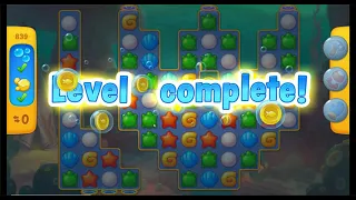 Fishdom Hard Level 839 Completed