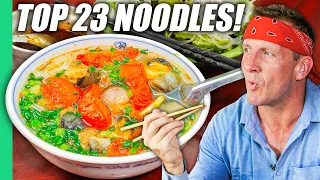 Must Try Before You Die!! Vietnamese Noodles from North to South!!