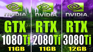 GTX 1080Ti vs RTX 2080Ti vs RTX 3080Ti || PC GAMES TEST ||