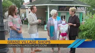 Ozarks FOX AM-LIVE in Branson-Talking with Pam and Linda at the Grand Village Shops-07/09/20