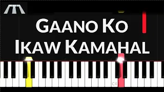 Gaano Ko Ikaw Kamahal - Piano Tutorial