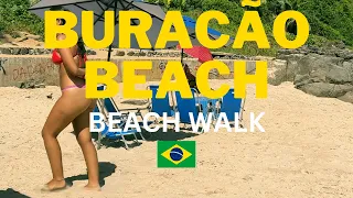 🇧🇷 [4K] Buracão Beach Walk in Rio Vermelho | Salvador - Bahia - Brazil | 2023