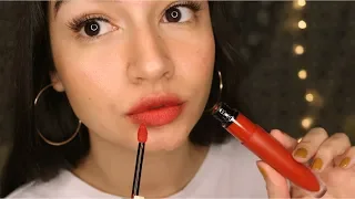 ASMR Lipstick Application To Trigger Your Tingles | Mouth Sounds & Whispers