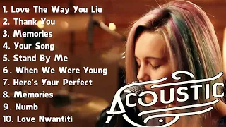 Best Acoustics of Popular Songs 🍂 Best Acoustic Songs Cover 🍂 English Love Song Soulful