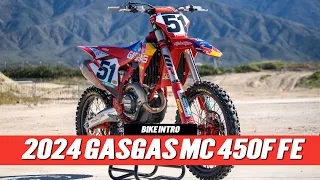 2024 GasGas MC 450F Factory Edition Intro | New Frame | Bike Test Review